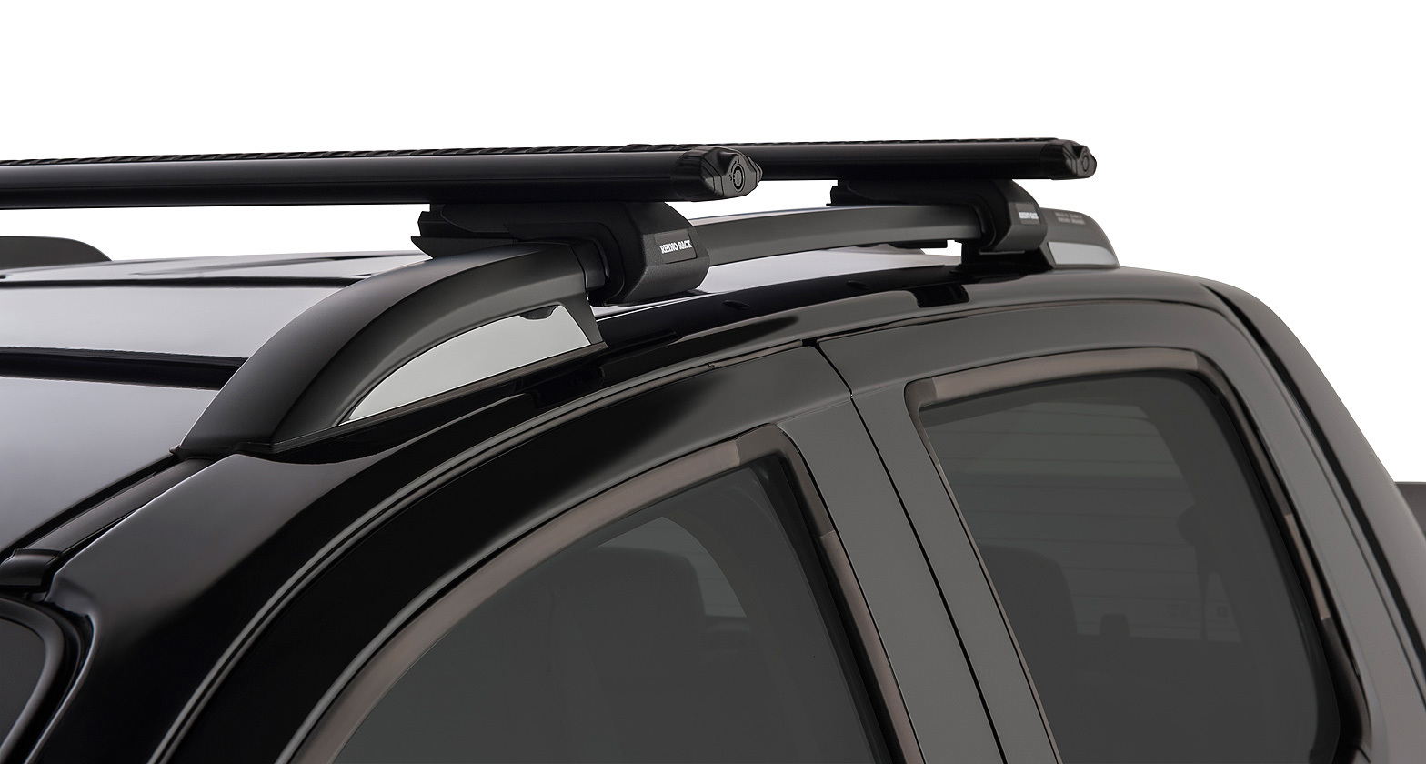 Rhino Vortex RX Black 2 Bar Roof Rack for NISSAN XTrail 5dr SUV (Roof