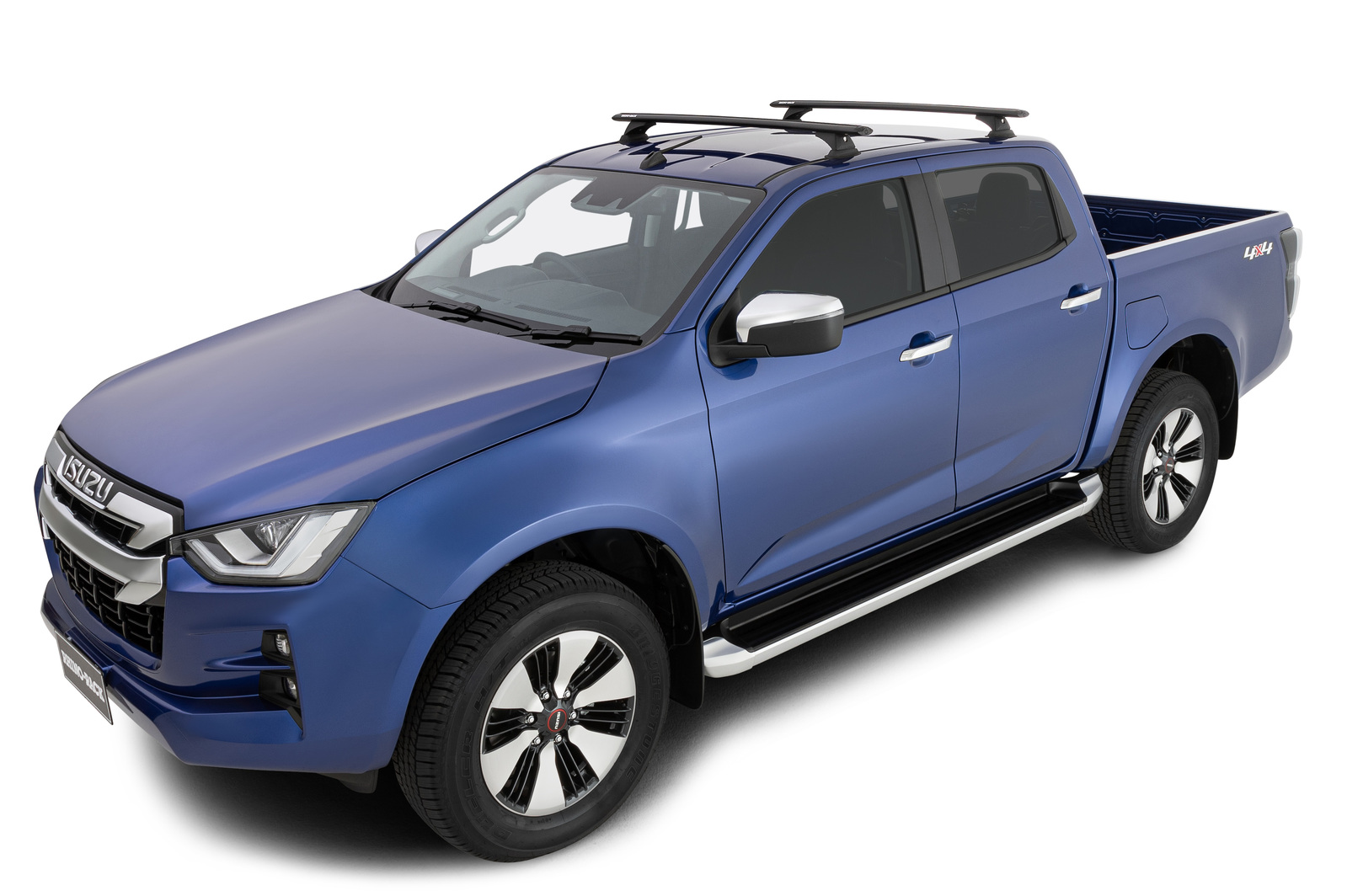 Rhino-Rack JC-00524 Vortex RCH Black Bar Roof Rack for ISUZU D - Main Image