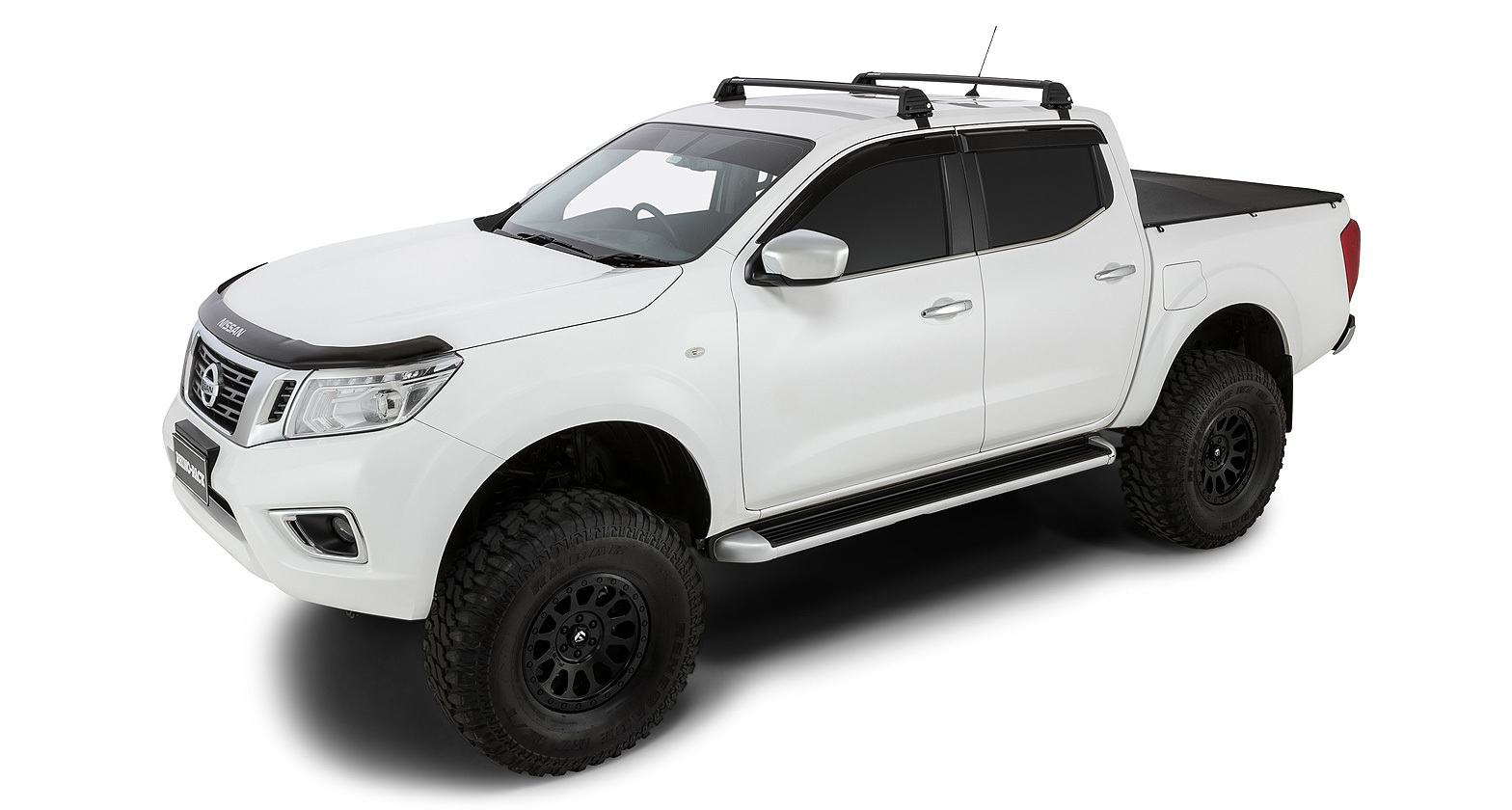 Rhino-Rack RV0642B Vortex ROC25 Flush Black Bar Roof Rack for