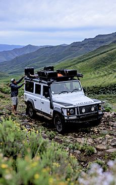 Land Rover Defender Roof Racks & 4x4 Adventure Gear