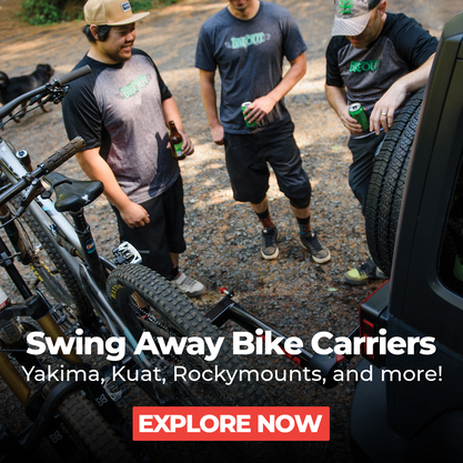 SWING AWAY BIKE CARRIERS PROMO IMAGE