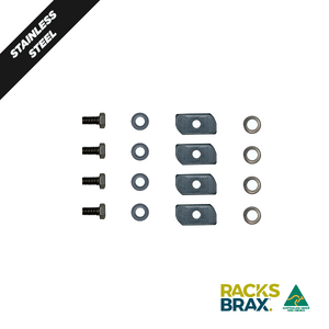 RacksBrax Screw And Strut Nut Set (M8 X 16mm) - 4 Pack