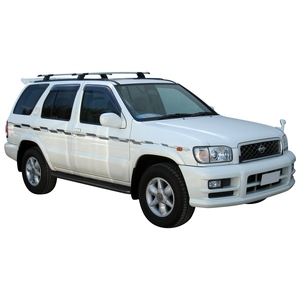 Prorack Black 2 Bar Aero Through Bar kit to suit Nissan Terrano Regulus 5dr SUV (1996 - 2003)