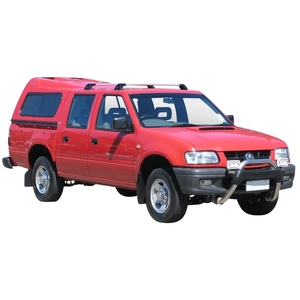 Prorack Silver 2 Bar Aero Flush Bar kit to suit Holden Rodeo Crew Cab 4dr Ute (7/1993 - 1/2003)