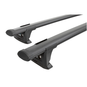 Prorack Black 2 Bar Aero Through Bar kit to suit Ford LTD 4dr Sedan (4/1985 - 10/1988)