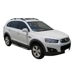 Prorack Silver 2 Bar Aero Rail Bar kit to suit Holden Captiva 7 5dr SUV (10/2006 - 2018)