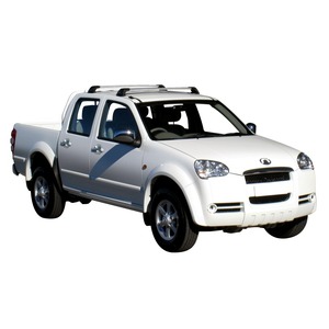 Prorack Silver 2 Bar Aero Flush Bar kit to suit Great Wall V240 Double Cab 4dr Ute (7/2009 - Current)