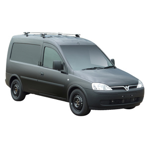 Prorack Black 2 Bar Aero Through Bar kit to suit Holden Combo XC 5dr Van (2001 - 2020)