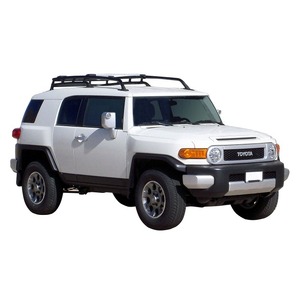 Prorack Silver 2 Bar Aero Flush Bar kit to suit Toyota FJ Cruiser 5dr SUV (2011 - 2017)