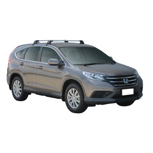 Prorack Silver 2 Bar Aero Flush Bar kit to suit Honda CR-V S 5dr SUV (2012 - 6/2017)