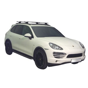 Prorack Black 2 Bar Aero Through Bar kit to suit Porsche Cayenne 5dr SUV (2010 - 2018)