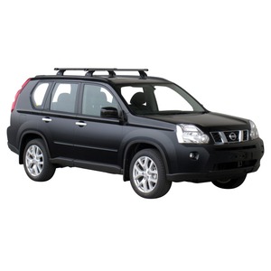 Prorack Black 2 Bar Heavy Duty Through Bar kit to suit Nissan X-Trail 5dr SUV (10/2007 - 2010)