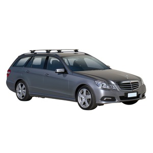 Prorack Black 2 Bar Aero Through Bar kit to suit Mercedes-Benz E-Class W212 5dr Wagon (2009 - 2016)