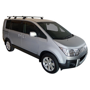 Prorack Silver 3 Bar Heavy Duty Through Bar kit to suit Mitsubishi Delica D5 5dr MPV (2007 - Current)