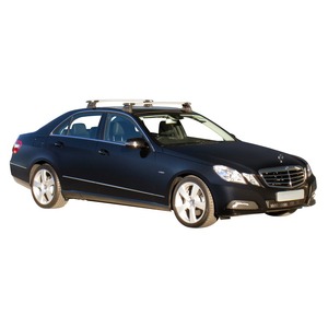 Prorack Black 2 Bar Aero Through Bar kit to suit Mercedes-Benz E-Class W212 4dr Sedan (2009 - 5/2016)