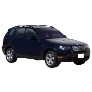 Prorack Silver 2 Bar Aero Rail Bar kit to suit BMW X3 5dr SUV (2004 - 2010)