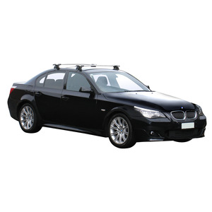 Prorack Black 2 Bar Aero Through Bar kit to suit BMW 5 Series E60 4dr Sedan (2003 - 2009)