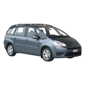 Prorack Silver 2 Bar Aero Rail Bar kit to suit Citroen C4 Grand Picasso 5dr MPV (2006 - 2014)