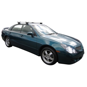 Prorack Silver 2 Bar Aero Through Bar kit to suit Mitsubishi Diamante 4dr Sedan (7/1996 - 9/2005)