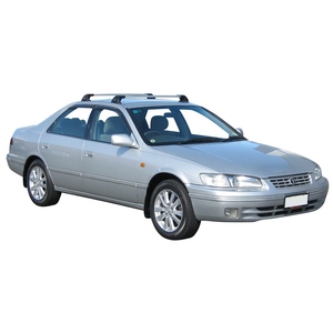 Prorack Silver 2 Bar Aero Flush Bar kit to suit Toyota Camry 4dr Sedan (9/1997 - 9/2002)