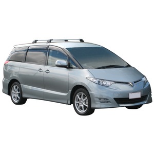 Prorack Silver 2 Bar Aero Flush Bar kit to suit Toyota Previa 5dr MPV (5/2006 - Current)