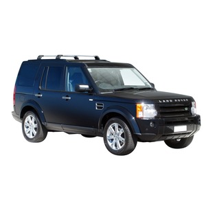 Prorack Black 2 Bar Aero Flush Bar kit to suit Land Rover Discovery 3 5dr SUV (11/2004 - 2009)