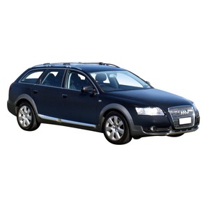 Prorack Silver 2 Bar Aero Rail Bar kit to suit Audi A6/S6/RS6 Allroad 5dr Wagon (6/2006 - 3/2012)