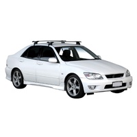 Prorack Silver 2 Bar Aero Through Bar kit to suit Toyota Altezza 4dr Sedan (1998 - 2005)