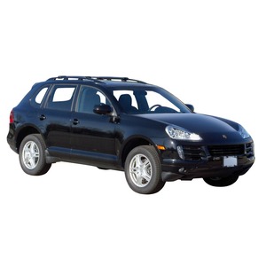 Prorack Silver 2 Bar Aero Rail Bar kit to suit Porsche Cayenne 5dr SUV (2002 - 2010)