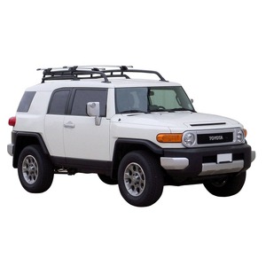 Prorack Black 2 Bar Aero Through Bar kit to suit Toyota FJ Cruiser 5dr SUV (2011 - 2017)