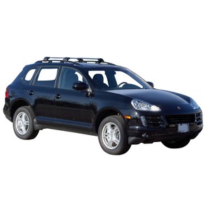 Prorack Silver 2 Bar Aero Flush Bar kit to suit Porsche Cayenne 5dr SUV (2002 - 2010)