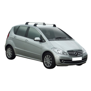 Prorack Silver 2 Bar Aero Flush Bar kit to suit Mercedes-Benz A-Class W169 5dr MPV (2005 - 2012)