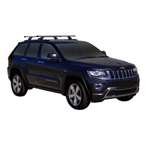 Prorack Black 2 Bar Heavy Duty Through Bar kit to suit Jeep Grand Cherokee WK2 Steel Rails 5dr SUV (2011 - 12/2021)