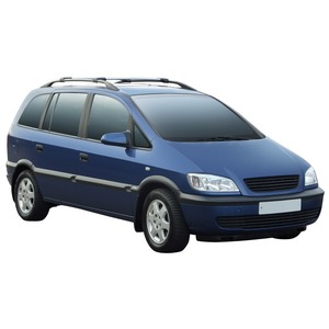 Prorack Silver 2 Bar Aero Rail Bar kit to suit Subaru Traviq 5dr MPV (2001 - 2004)