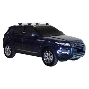 Prorack Silver 2 Bar Aero Through Bar kit to suit Land Rover Range Rover Evoque 5dr SUV (2011 - Current)