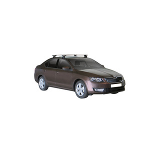 Prorack Black 2 Bar Aero Through Bar kit to suit Skoda Octavia 5dr Hatch (2/2014 - 5/2017)