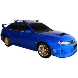 Prorack Black 2 Bar Aero Through Bar kit to suit Subaru WRX 4dr Sedan (2011 - 2014)