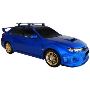 Prorack Black 2 Bar Heavy Duty Through Bar kit to suit Subaru WRX 4dr Sedan (2011 - 2014)