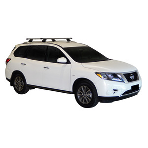 Prorack Black 2 Bar Heavy Duty Through Bar kit to suit Nissan Pathfinder 5dr SUV (11/2013 - 2022)