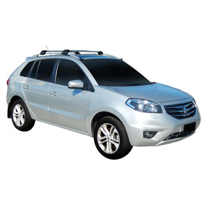 Prorack Silver 2 Bar Aero Flush Bar kit to suit Renault Koleos 5dr SUV (5/2014 - 2017)