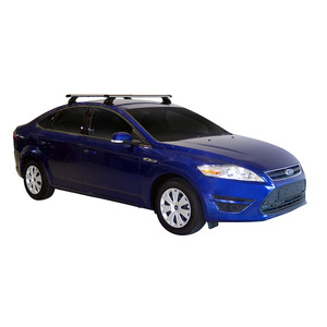 Prorack Silver 2 Bar Heavy Duty Through Bar kit to suit Ford Mondeo 5dr Hatch (2010 - 2014)