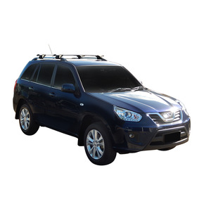 Prorack Silver 2 Bar Aero Through Bar kit to suit Chery J11 5dr SUV (2010 - Current)