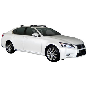 Prorack Silver 2 Bar Aero Through Bar kit to suit Lexus GS 4dr Sedan (2012 - 2020)