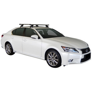 Prorack Black 2 Bar Heavy Duty Through Bar kit to suit Lexus GS 4dr Sedan (2012 - 2020)