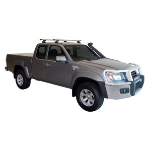 Prorack Black 2 Bar Heavy Duty Through Bar kit to suit Ford Ranger Super Cab 4dr Ute (2006 - 2011)