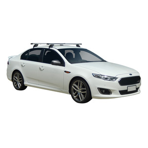 Prorack Black 2 Bar Heavy Duty Through Bar kit to suit Ford Falcon FG X 4dr Sedan (12/2014 - 2016)