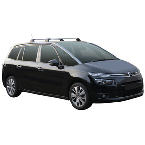 Prorack Silver 2 Bar Aero Flush Bar kit to suit Citroen C4 Grand Picasso 5dr MPV (2014 - 2017)