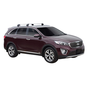 Prorack Silver 2 Bar Aero Flush Bar kit to suit Kia Sorento 5dr SUV (2015 - 7/2020)