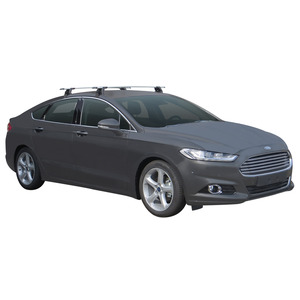 Prorack Silver 2 Bar Aero Through Bar kit to suit Ford Mondeo 5dr Hatch (2015 - Current)