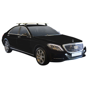 Prorack Silver 2 Bar Aero Through Bar kit to suit Mercedes-Benz S-Class W222 4dr Sedan (2014 - 2020)